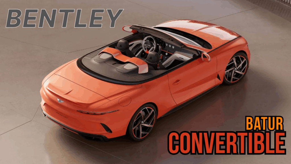 Bentley Batur Convertible Revealed Globally