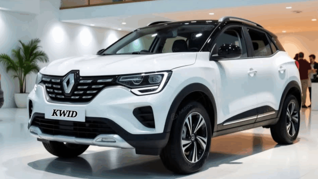 Renault Kwid Facelift Spied Testing in India