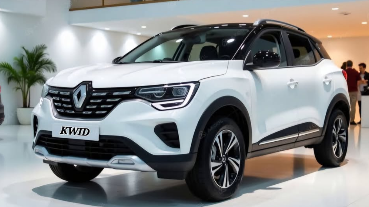 Renault Kwid Facelift Spied Testing in India