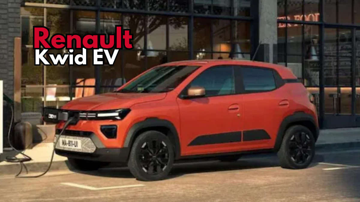 Renault Kwid EV Revealed Overseas